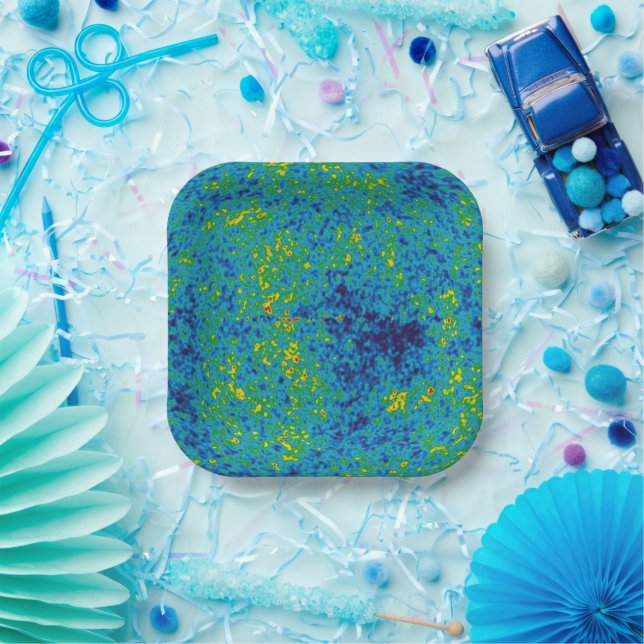WMAP Microwave Anisotropy Probe Universe Map Paper Plate (Party)