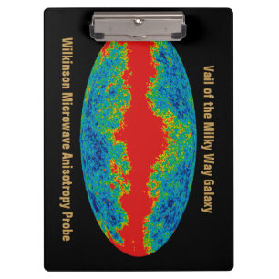 WMAP, Vail of Milky Way Galaxy Over Universe Clipboard