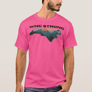 Wnc Strong.North Carolina Mountains Active T-Shirt