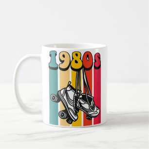 Wo 1980S Hippie Disco Roller Skating Coffee Mug