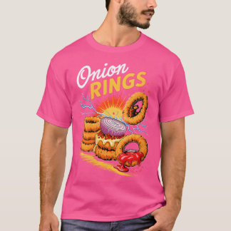 Wo 90S Onion Rings Snack T-Shirt