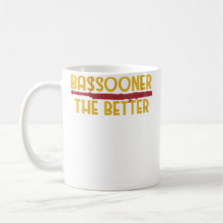 Wo Bassoon For Bassoonist Band Orchestra Woodwind Coffee Mug