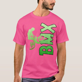 Wo Bmx Stunts Bike Bicycle Bike Funny Motocross T-Shirt