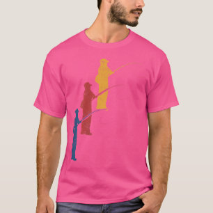Wo Fishing Fisherman Fishing Rod T-Shirt