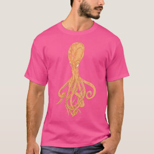 Wo Kraken Ocean Animal Sea Monster Scuba Diving Oc T-Shirt