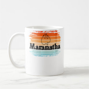 Wo Maranatha Dove Christian Revolution Jesus Peopl Coffee Mug