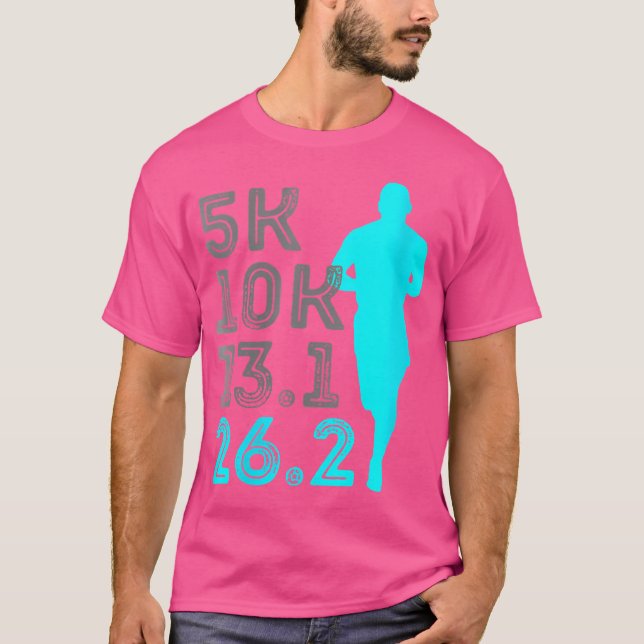 Wo Marathon Running Finisher 5K 10K 13 1 26 2 Chic T-Shirt (Front)