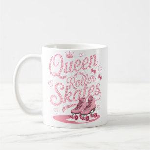Wo Queen Of The Roller Skates 70S Roller Skating R Coffee Mug