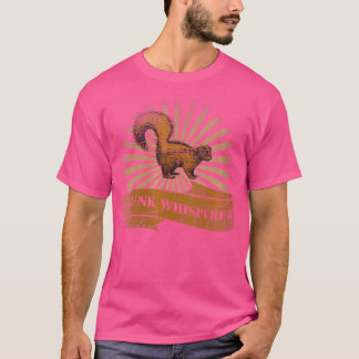 Wo Stink Badger Zoo Keeper Idea Skunk T-Shirt