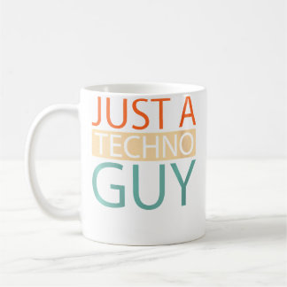Wo Techno Clubbing Electro Raver Hardtekk Just A T Coffee Mug