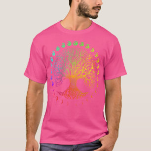 Wo Tree Of Life Phases Of The Moon T-Shirt
