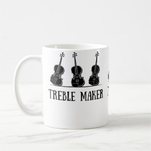 Wo Violin Treble Maker Violinist Orchestra Coffee Mug
