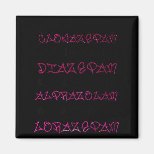 Woah Black Betty Clonazepam Woah Black Betty Diaze Magnet