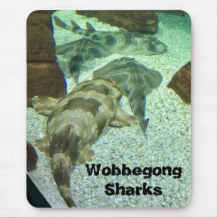 Wobbegong Sharks Mouse Mat