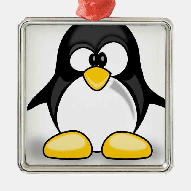 Wobbly Pete Metal Tree Decoration (Front)