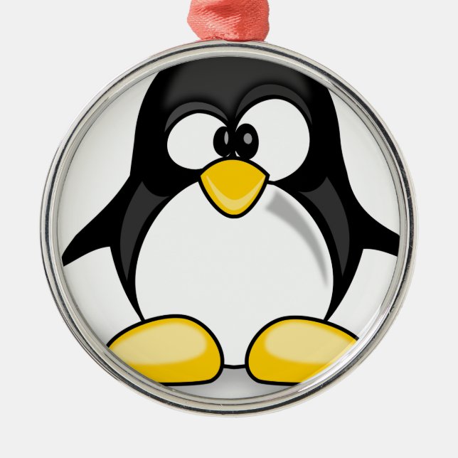 Wobbly Pete Metal Tree Decoration (Front)