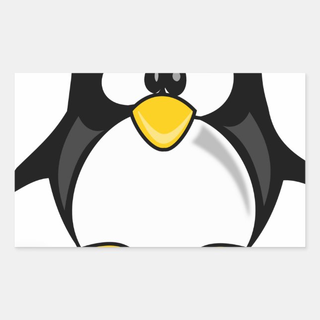 Wobbly Pete Rectangular Sticker (Front)