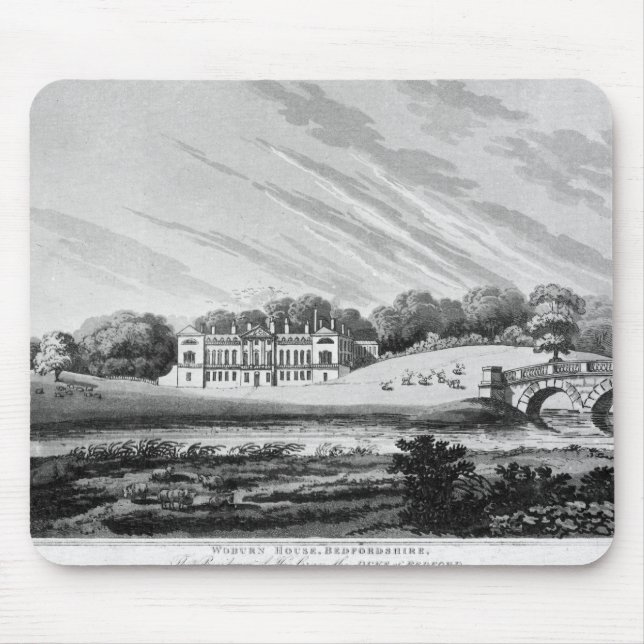 Woburn Abbey, Bedfordshire Mouse Mat (Front)