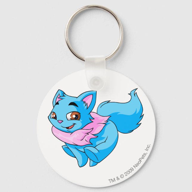 Wocky Blue Key Ring (Front)