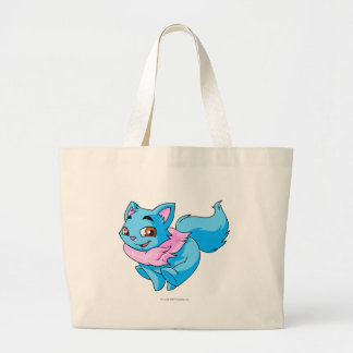 Wocky Blue Large Tote Bag