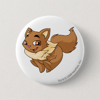 Wocky Brown 6 Cm Round Badge