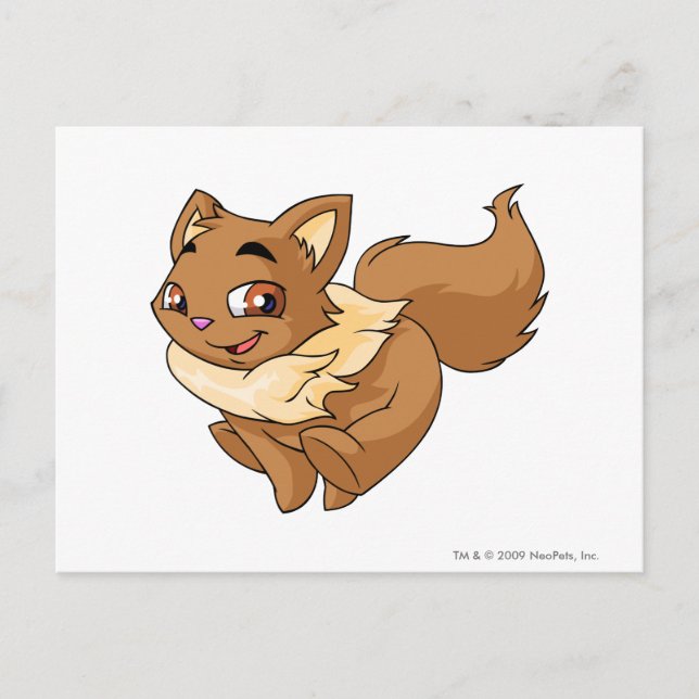 Wocky Brown Postcard (Front)