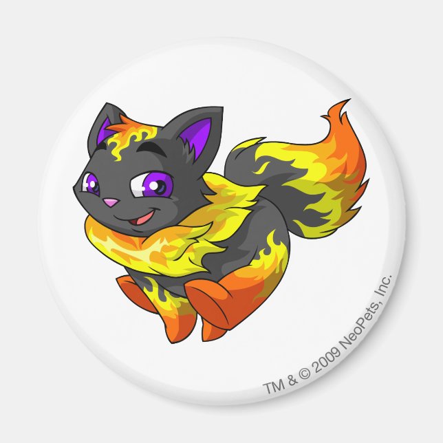 Wocky Fire Magnet (Front)