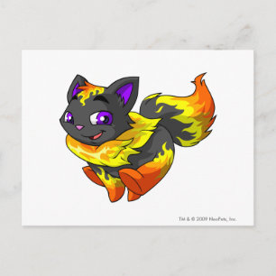 Wocky Fire Postcard