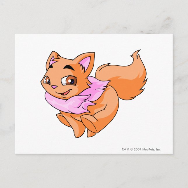 Wocky Orange Postcard (Front)