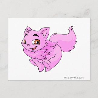 Wocky Pink Postcard