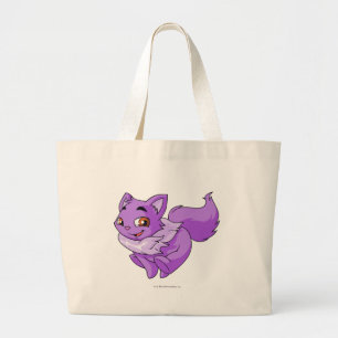 Wocky Purple Large Tote Bag