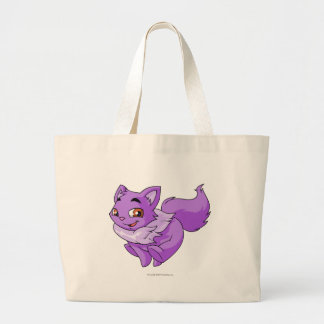 Wocky Purple Large Tote Bag