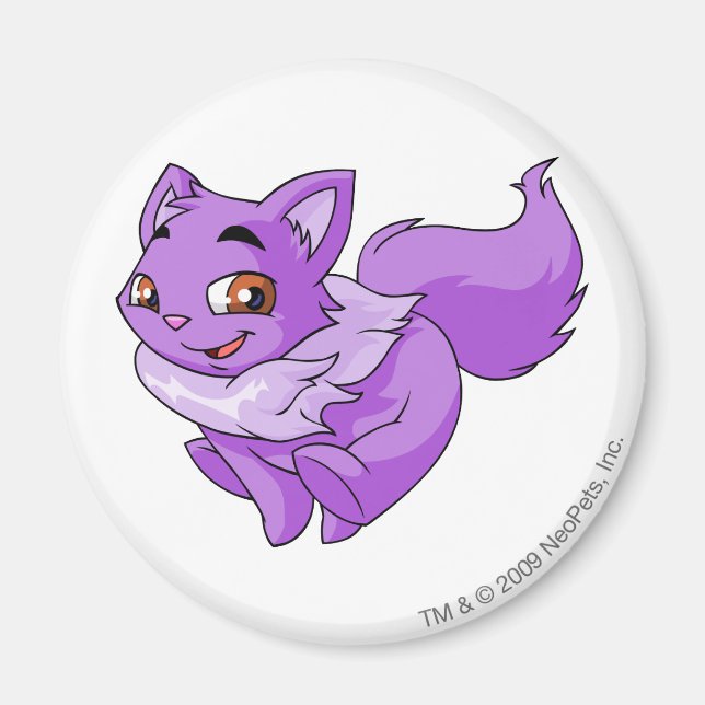 Wocky Purple Magnet (Front)