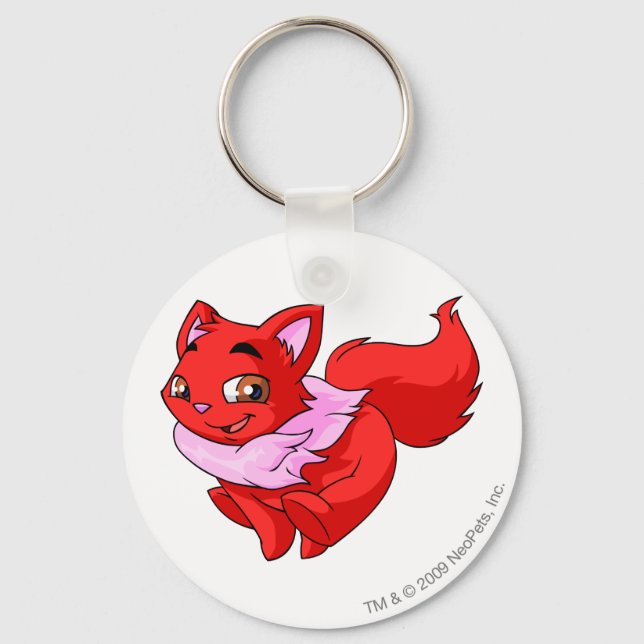 Wocky Red Key Ring (Front)