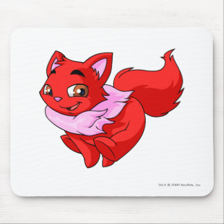 Wocky Red Mouse Mat