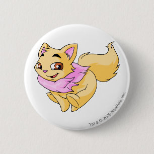 Wocky Yellow 6 Cm Round Badge