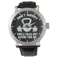 WOD Humour - Pass Out Before You Die. Funny Fitnes