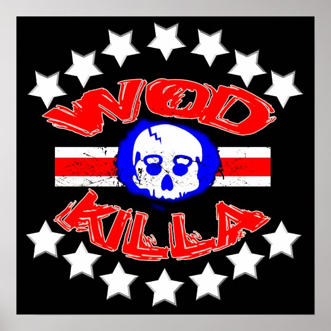 WOD Killa - Kettle Skull Poster from  RX Project (Front)