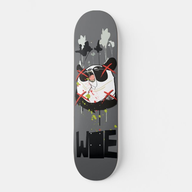 Woebots "Panda X" Skateboard (Front)