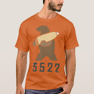 Wojtek the bear Polish Soldier Bear Natural Brown T-Shirt