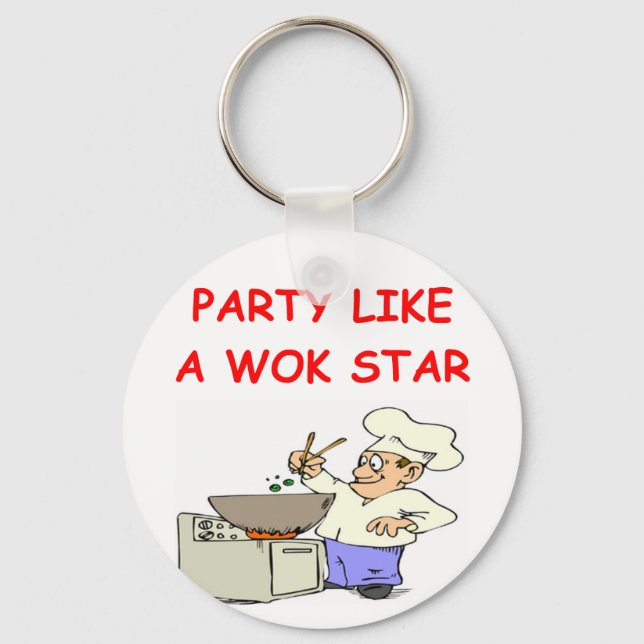 wok star key ring (Front)