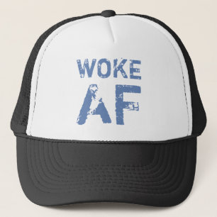 Woke AF Progressive Political Trucker Hat