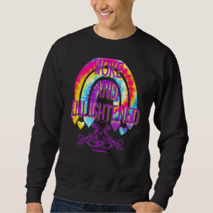Woke And Enlightened Finding Peace In Yoga Sweatshirt