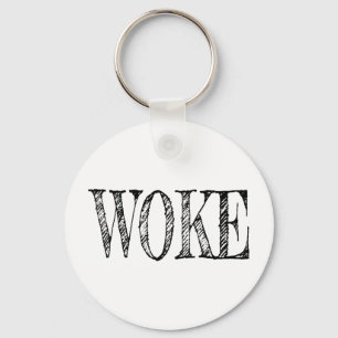 WOKE KEY RING