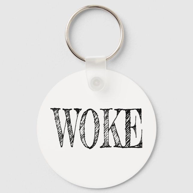 WOKE KEY RING (Front)