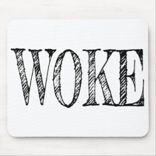 WOKE MOUSE MAT