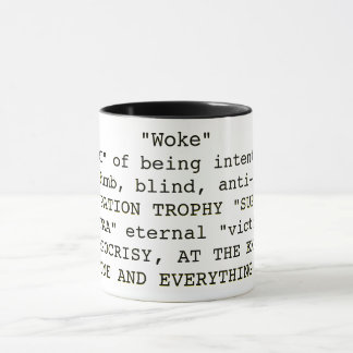 "Woke"  Mug