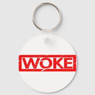Woke Stamp Key Ring