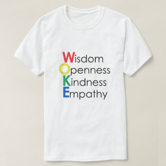 WOKE Wisdom Openness Kindness Empathy T-Shirt