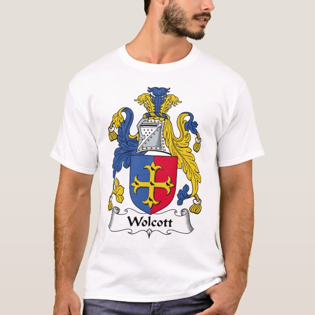 Wolcott Family Crest T-Shirt (Front)